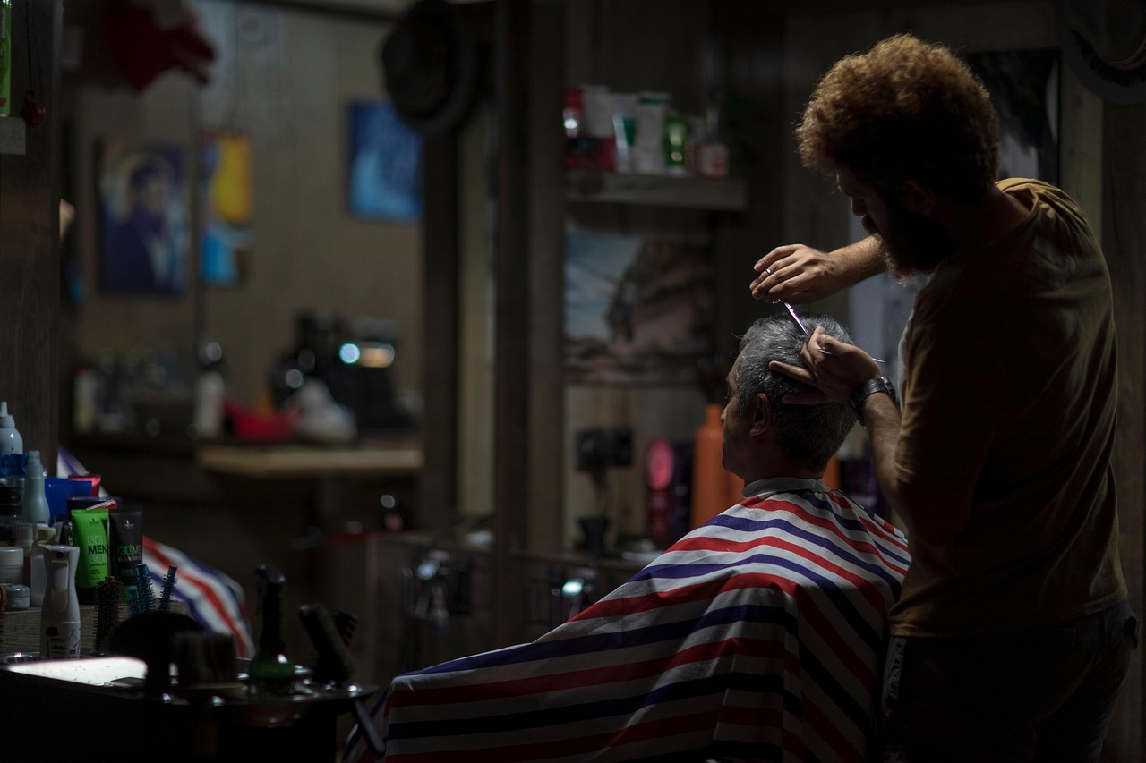Barber Shop Insurance on the job