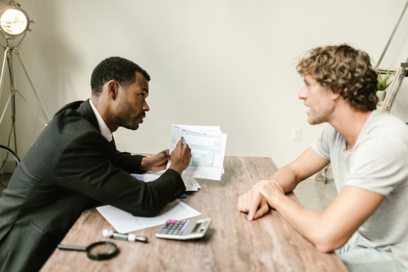 Financial Advisor Insurance on the job