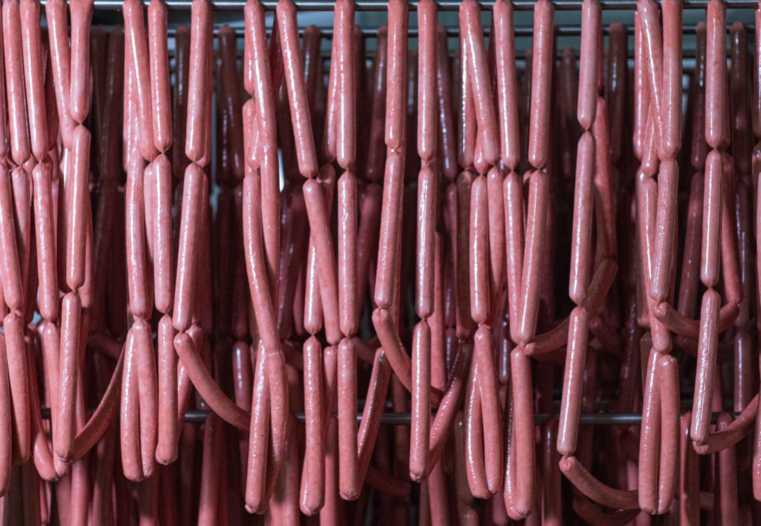 Cold storage and refrigerated area used in food manufacturing