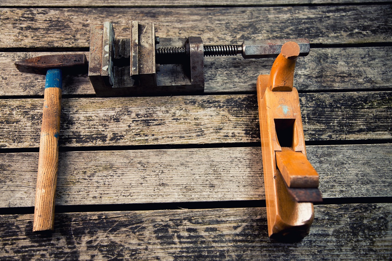 Contractor tools and equipment staged at a job site representing general liability exposures
