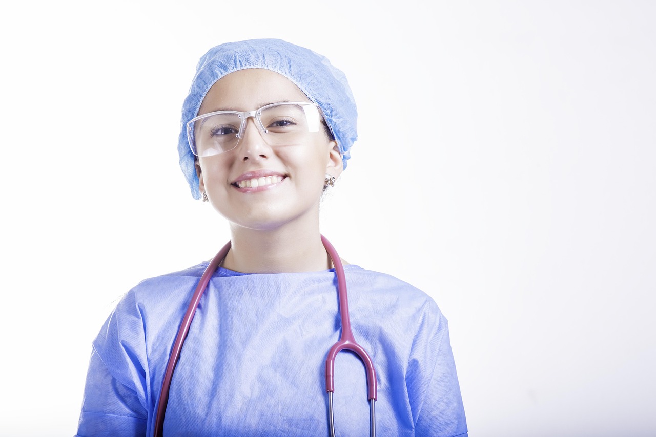 Medical office team helping patients at a healthcare practice