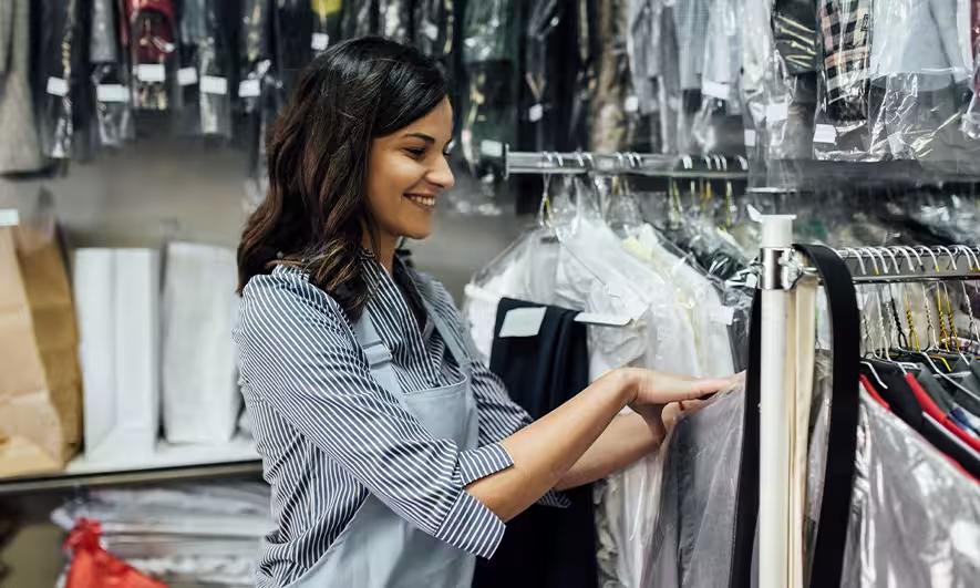 Dry cleaner and garment care professional