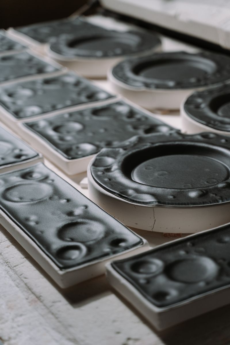 Plastic injection molds used in manufacturing