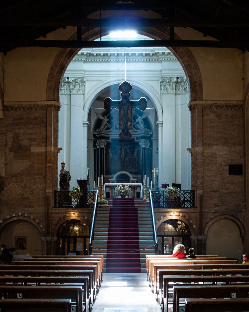Interior of a church sanctuary